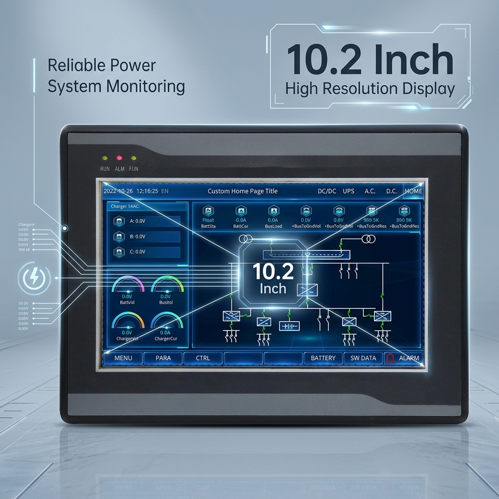10.2 Inch DC Panel with 5 RS485 Ports